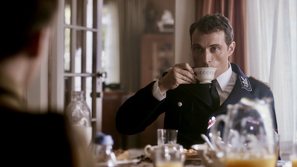 DividingByZer0s's tweet photo. S1E2.  John allows Thomas to study at the breakfast table…but that’s none of my business.

#HighCastle #ManInTheHighCastle #TMitHC https://t.co/2I0ZIntWbM