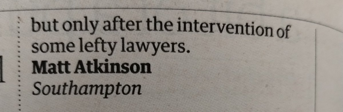 Love this <a href="/guardian/">The Guardian</a> letter today re the Kirsty Allsop &amp; 15yr old son story. Puts it into a proper perspective <a href="/refugeecouncil/">Refugee Council 🧡</a> <a href="/scotrefcouncil/">Scottish Refugee Council 🧡</a> <a href="/justrightscot/">JustRight Scotland 🧡</a>