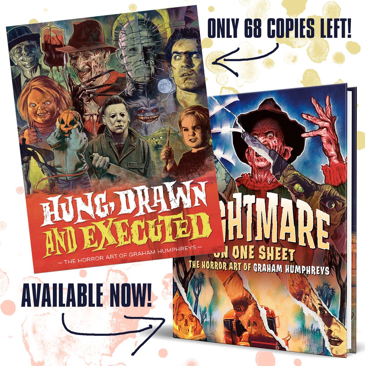 My publisher has informed me that there are now only 68 copies of the first book 'Hung, Drawn and Executed' left!
koreropress.com