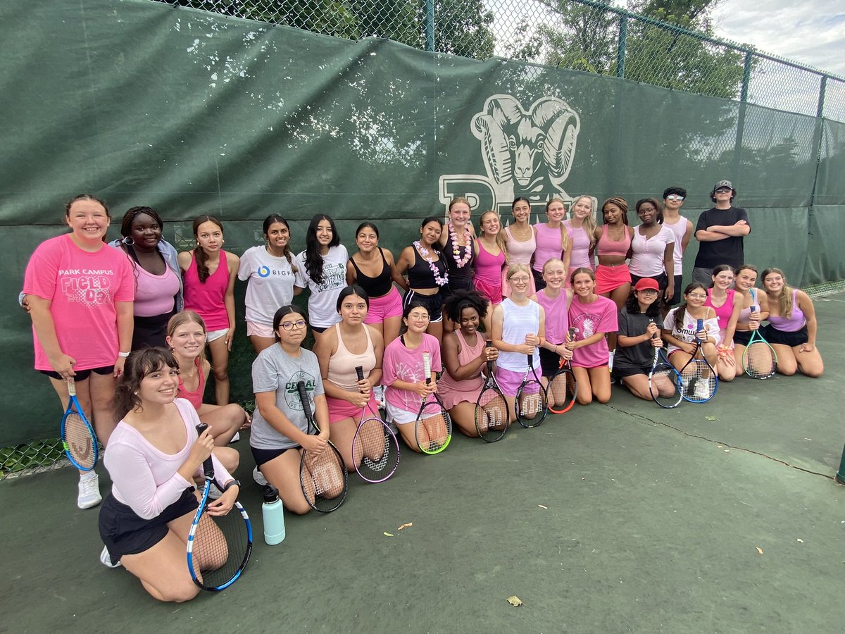 Rams earn first “W” of the season + end the week Pretty in Pink! 🎀 <a href="/GoGCHSRams/">GCHS Athletics</a> #Ramily #GRIT #RamsLife