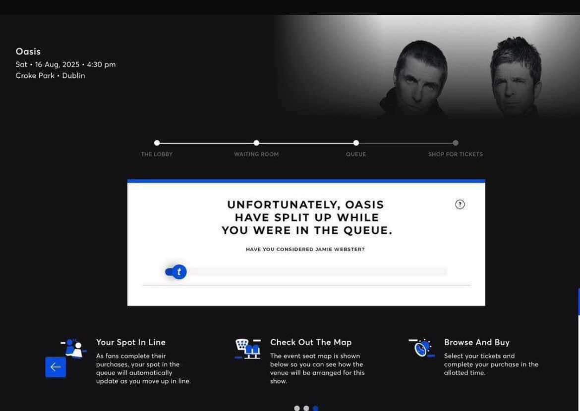 AnythingOasis's tweet image. #oasis #oasis2025 #Oasis25 #OasisComeback #OasisLive25 #noelgallagher #LiamGallagher Oasis Tickets