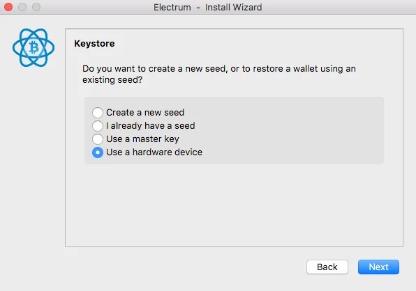 Select Hardware Device