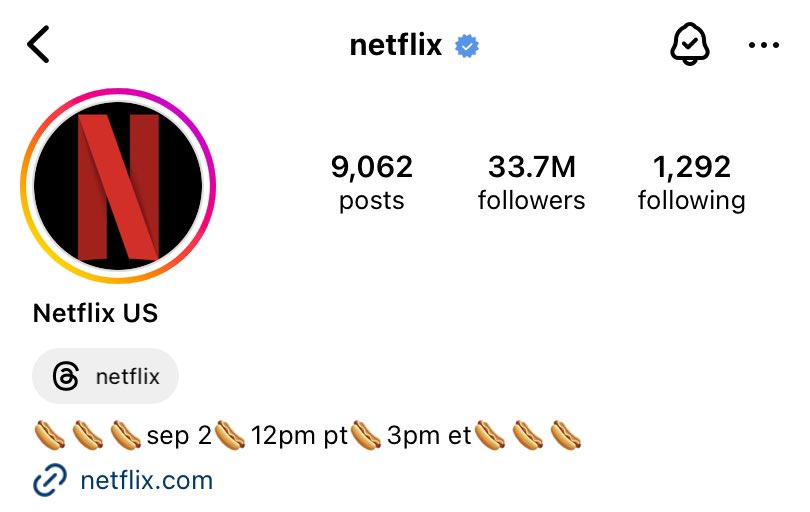 Could someone interpret #Netflix bio for me? I love it but what does it mean? <a href="/netflix/">Netflix</a> <a href="/NetflixGeeked/">Netflix Geeked</a>