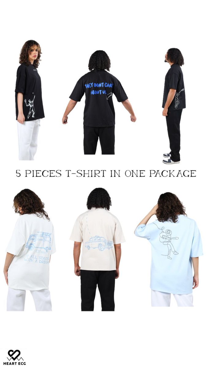 خمس تيشيرتات بتصاميم فريدة في حزمة واحدة! احصل على ستايلك الآن! 🌟👕 

اطلب الان 📤
salla.sa/heart-ecg