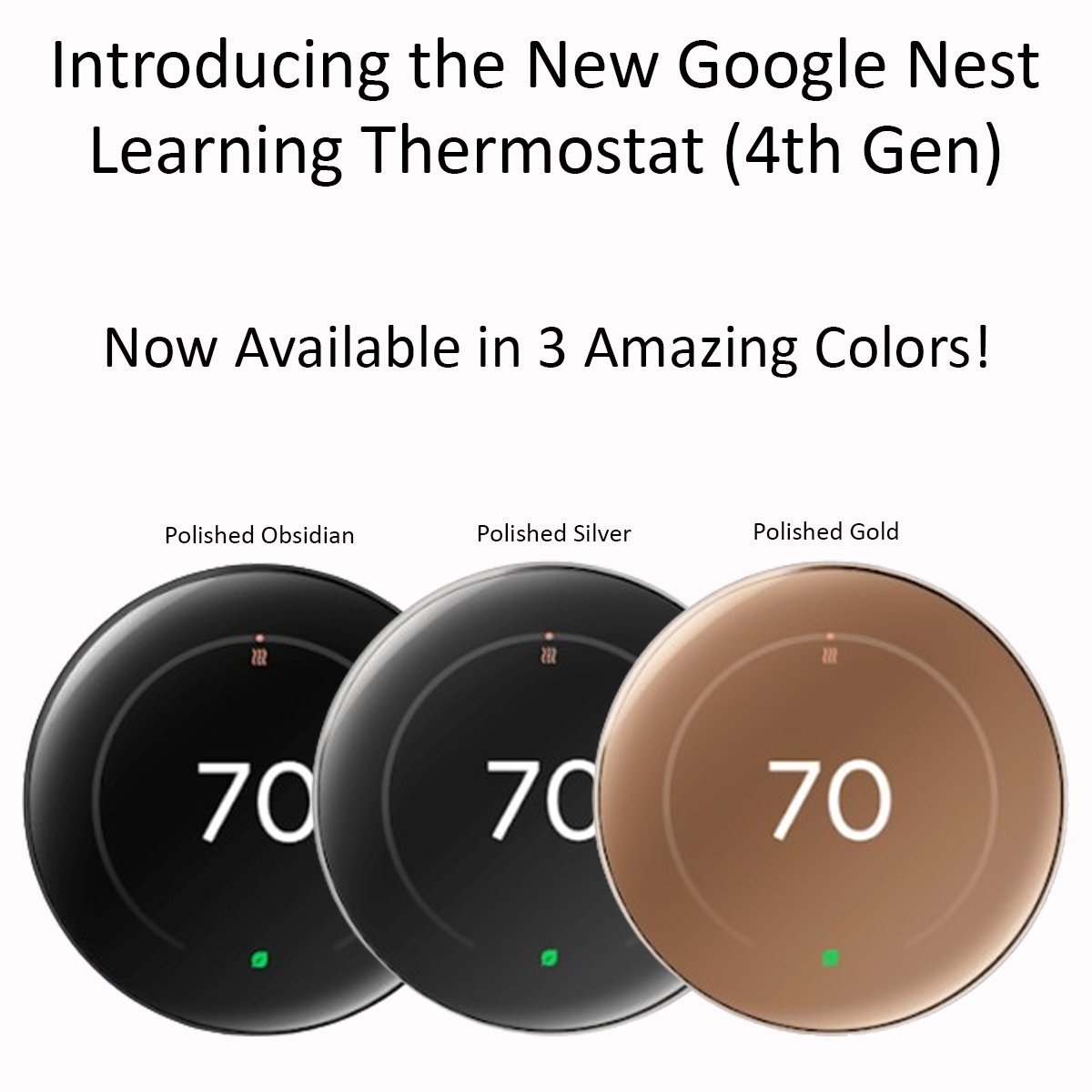 fyibuys's tweet photo. The NEW Google Nest Learning Thermostat (4th Gen).
Buy here on Amazon: https://t.co/Pq61Dbvqco

Pick Yours Up Today!

#shop #google #thermostat #electronics #smarthome #homeautomation #googlenest #home https://t.co/kFWVuS5pPW