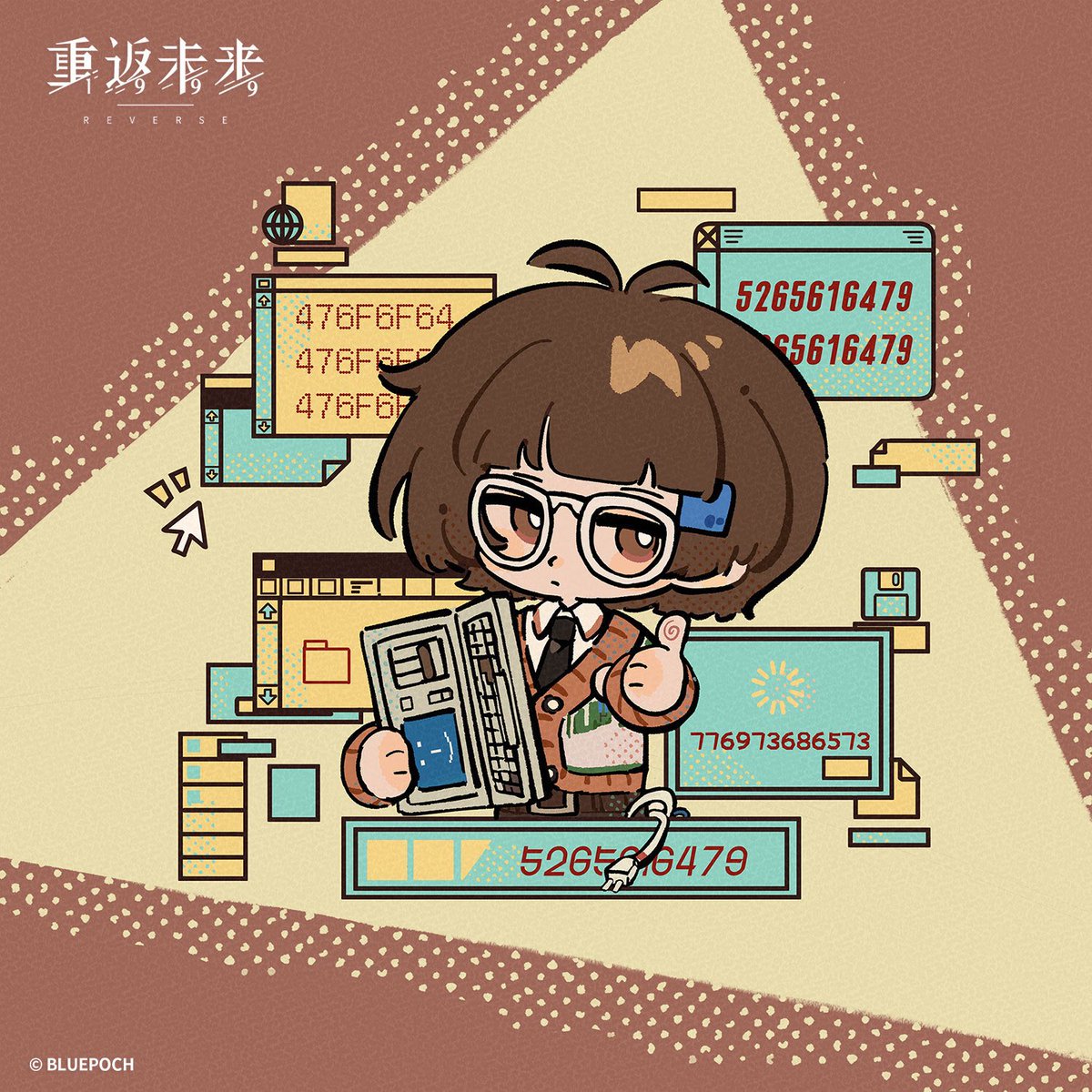 TimelyTitor's tweet image. ⌦ “49276D4A6F686E5469746F72 (I'm John Titor.)” 

⌦ Posting John Titor Daily (the gacha character, not the original, sorry)

⌦ DM or @ for submission

⌦ 1 admin (she/her, 20+), not an rp acc

⌦ Tags #r1999 #johntitor #r1999twt #reverse1999 #重返未來1999 ⌨👓