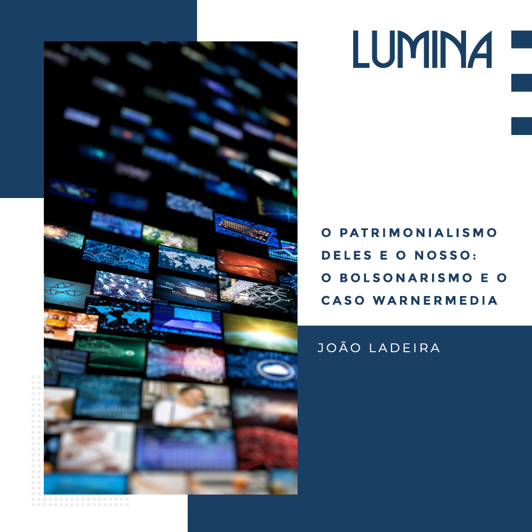 Em "O patrimonialismo deles e o nosso: o bolsonarismo e o caso WarnerMedia", João Ladeira analisa o patrimonialismo recorrente nas relações de propriedade das mídias no Brasil.
Confira: bit.ly/4dPYVEU