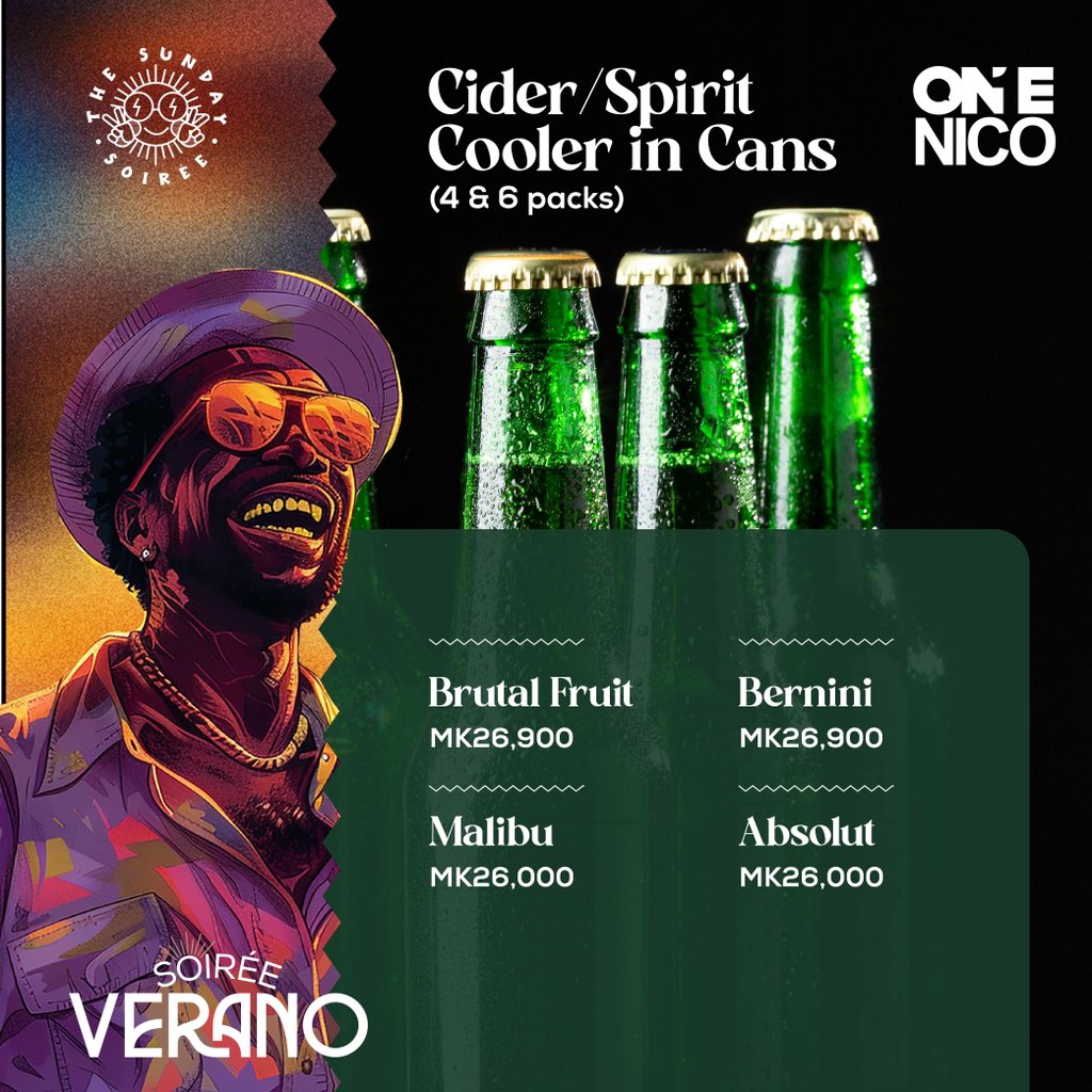 UVM_Tweets's tweet photo. Sunday Soirée 🔥🫡Tomorrow. Game Haven, Bvumbwe
Blantyre people let's pull up 🤩🔥
Tickets available on Uli nzinga : https://t.co/CoIP1hddI7
#SoiréeVerano #BlantyreSoirée #GameHaven #SundaySoirée https://t.co/maPPaFSwiC