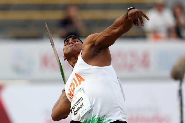 Sports_NDTV's tweet photo. India's Parveen Kumar in action as Men's Javelin Throw F57 final at Paris Paralympics 2024 starts. Tap for live updates
#ParisParalympics2024 #Paris2024 #ParveenKumar
https://t.co/Ogjqoj9yiM https://t.co/DknngnSeNF