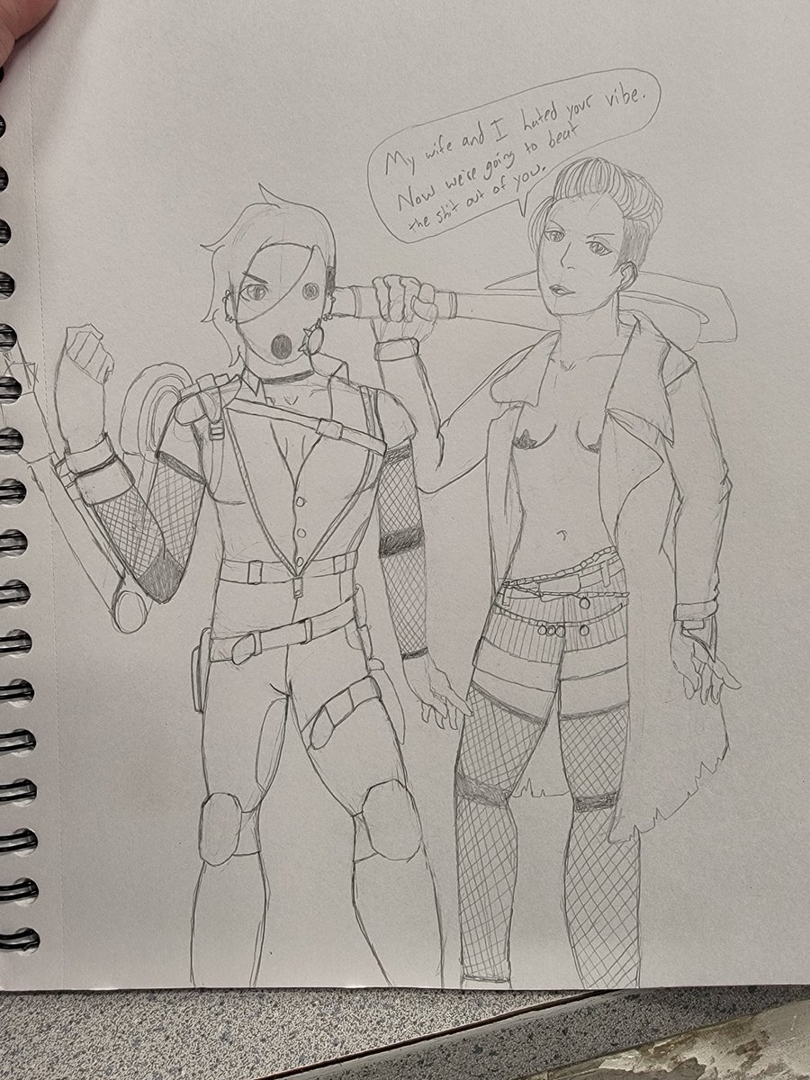 Jack and Claire cosplaying The Skull Merchant and The Trickster from Dead by Daylight