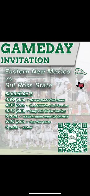 thank you for the game day invitation, looking forward to being there 
<a href="/Coach_BPerkins/">Brandon Perkins</a> 
<a href="/PrepRedzoneNM/">Prep Redzone New Mexico</a>