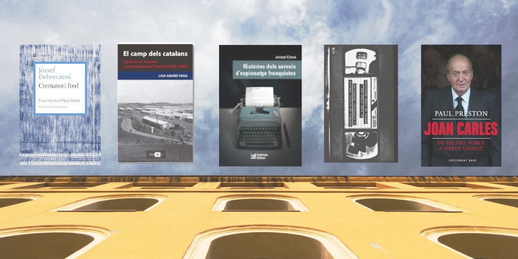 Biblioteca Ignasi Iglésias-Can Fabra (@bibcanfabra) on Twitter photo Nazisme, franquisme i la transició...
📚Crematori fred de József Debreczeni
📚El Camp dels catalans de @AranoVega
📚Històries dels serveis d'espionatge franquistes de Josep Clara
📚Història no oficial durant la hipotètica transició de <a href="/DanielGasol/">Daniel Gasol</a>
📚Joan Carles de Paul Preston Nazisme, franquisme i la transició...
📚Crematori fred de József Debreczeni
📚El Camp dels catalans de @AranoVega
📚Històries dels serveis d'espionatge franquistes de Josep Clara
📚Història no oficial durant la hipotètica transició de <a href="/DanielGasol/">Daniel Gasol</a>
📚Joan Carles de Paul Preston