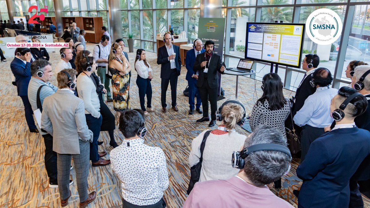 Tomorrow is the deadline to receive early bird registration fees for the 25th Annual Fall Scientific Meeting of SMSNA! Don't miss the opportunity to save. Register now: smsna.org/annual2024/reg…