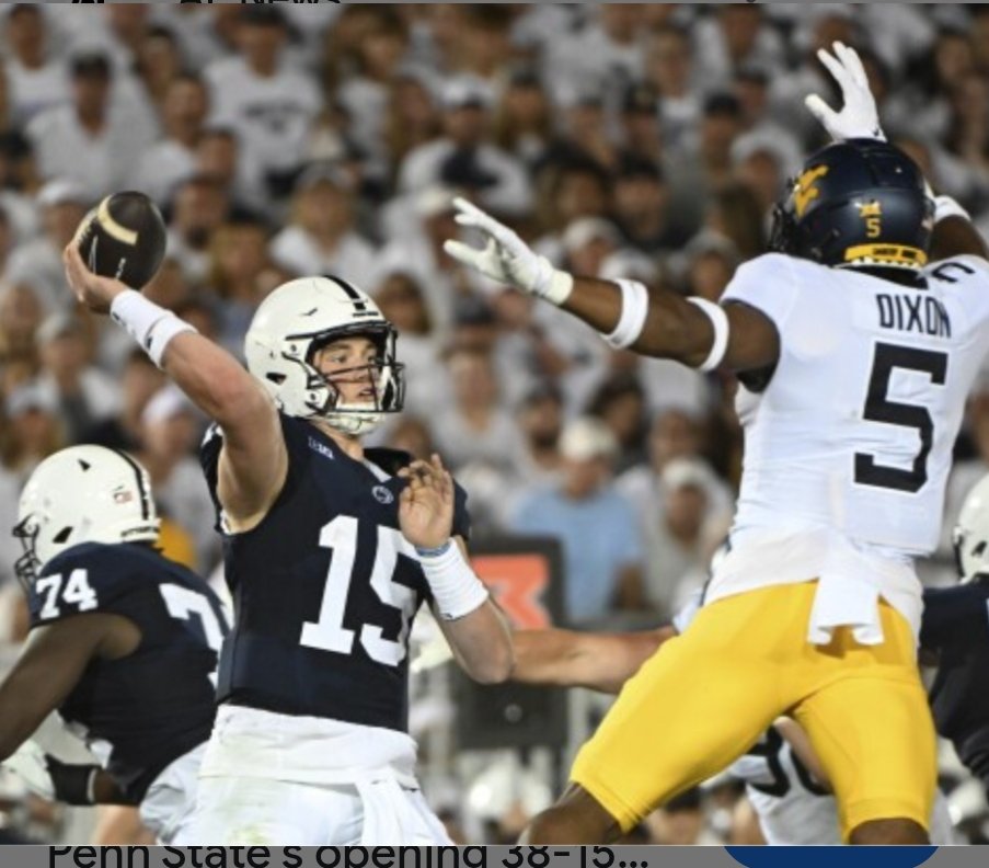 Our <a href="/T_Johnston96/">Tom Johnston</a> is back with a great preview of the #PennState #WV game!!! It is #CFB time and we aim to keep up!  theeverydayfan.com/game-preview-n…