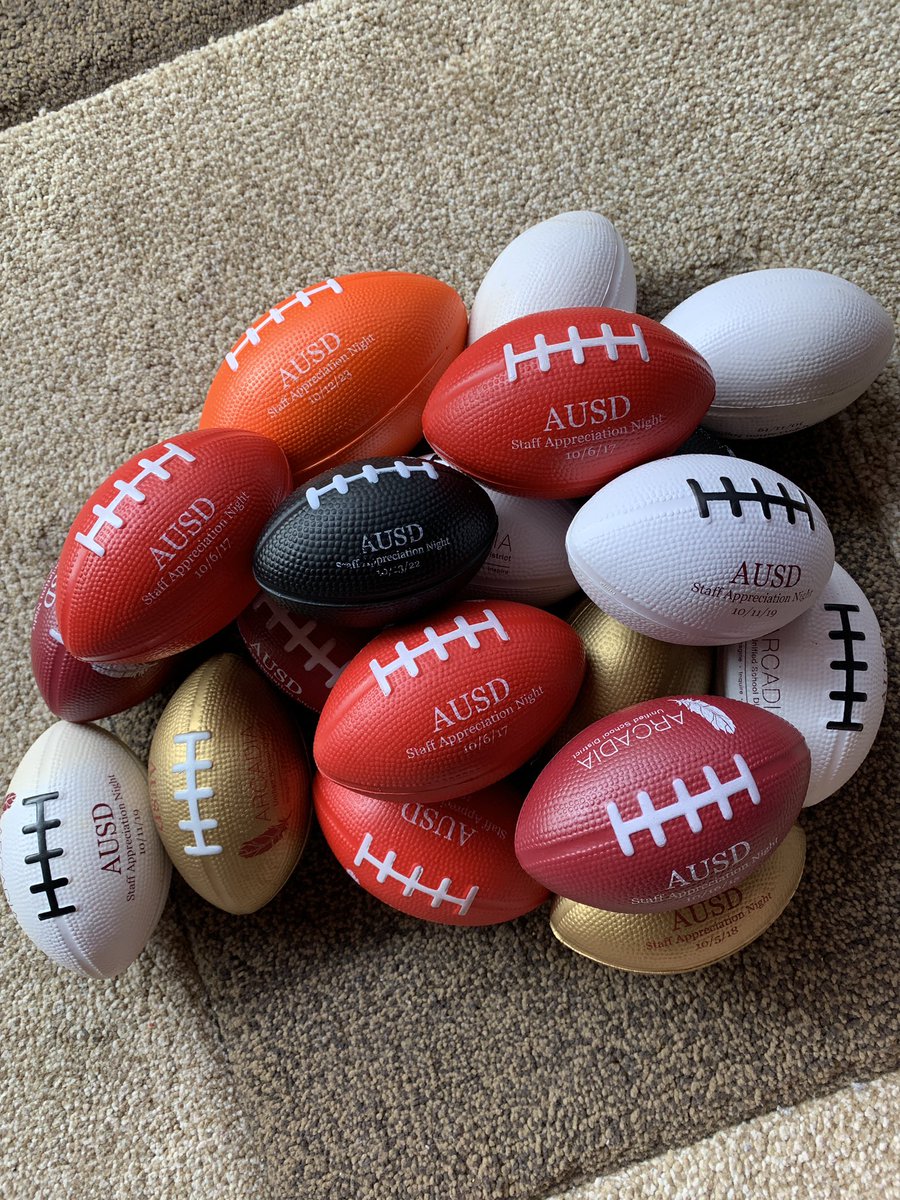 Adding to the collection this year…Staff Appreciation Football game the years with <a href="/ArcadiaUnified/">Arcadia Unified</a>. <a href="/RyanPForan/">Ryan Foran</a>