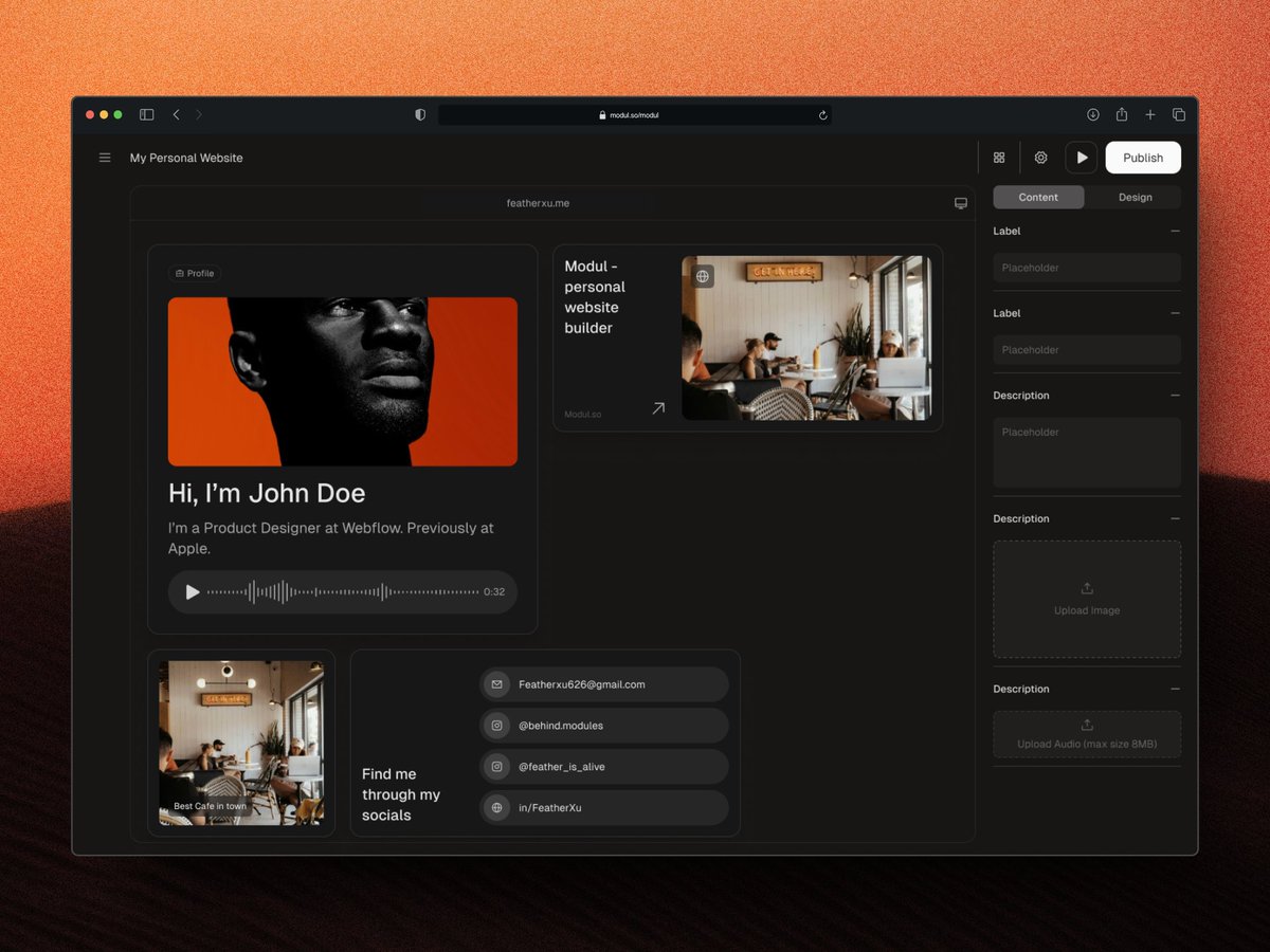ModulHQ's tweet image. Dark Editor for Modul.so coming soon 🌒