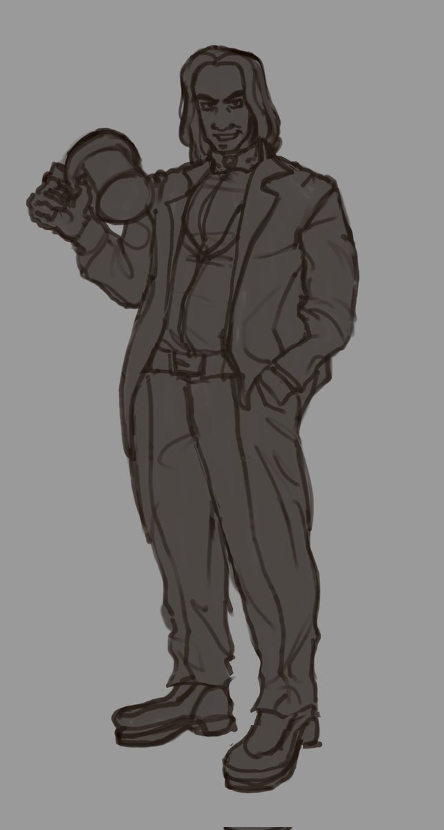 ankripic's tweet photo. #ocart #Somnum
Minor but important character and Lyosha looking cool.. https://t.co/ijOdvpZQ75