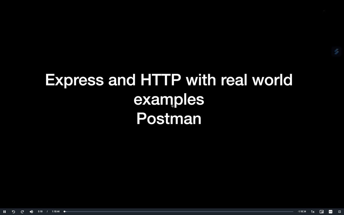 ChanpuriaA67314's tweet photo. 🚀 Day 46 of #100DaysOfCode 
🌐 Created an HTTP server with 4 endpoints 🔍 Learned about ports, routes, Express.js, Fetch API, and Axios 💻 Used Postman for testing requests
Thanks to @kirat_tw &amp; @100xdevs

#WebDev  #mernstack  #httpie  #fetch  #server  #100xDevs #TechLearning https://t.co/F5nPHwtmrZ
