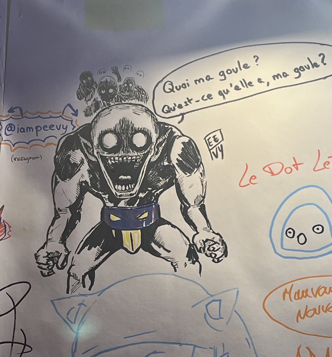 Peevy_Dofus's tweet photo. Une de mes participations au mur d'expression de l' #AnkamaConvention. https://t.co/BOb4Ckty31