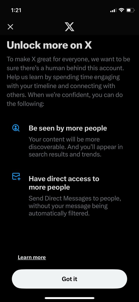 jessversus's tweet photo. i’ve had this account since 2009 but twitter doesn’t think i’m a real person. amazing. https://t.co/Af1SrPRnZW