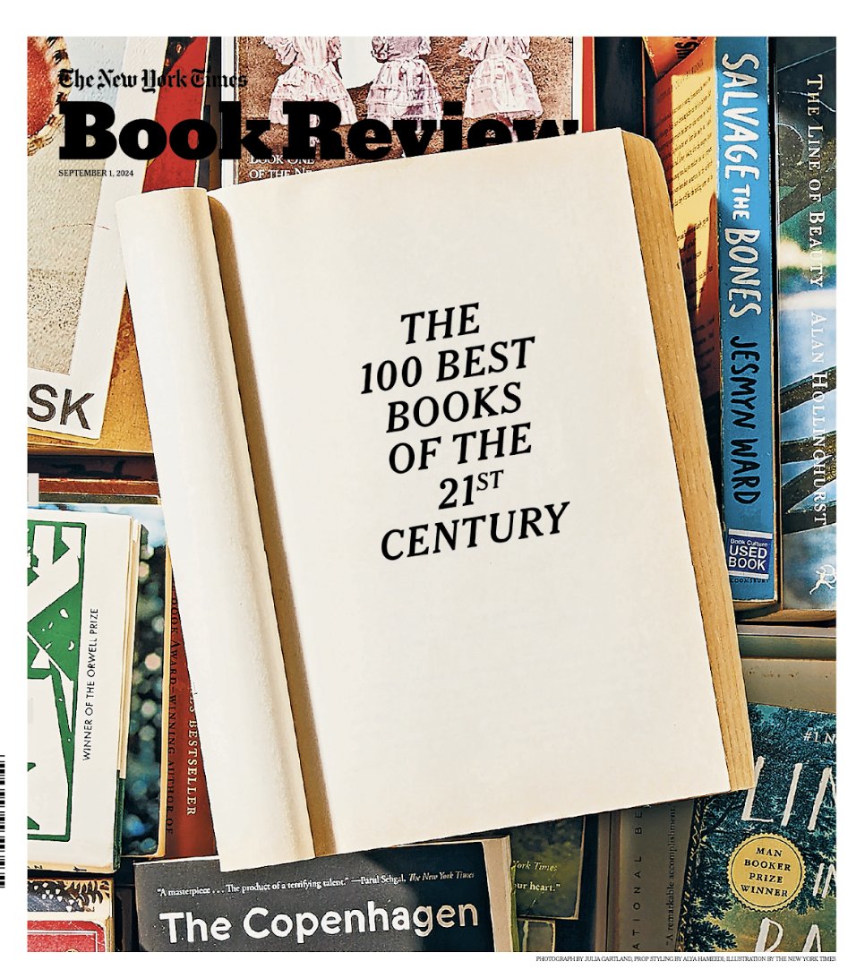 End of summer edition of The Book Review is our 100 Books of the 21st Century project. Also delightful in print (and for those who wanted a checklist to print out...nytimes.com/interactive/20…)