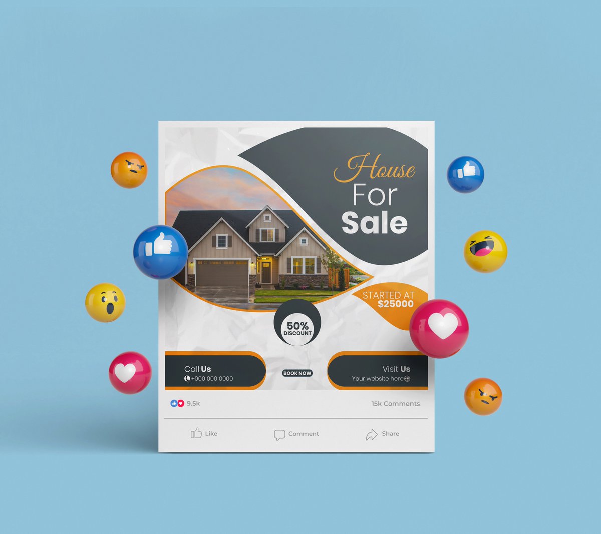 ataur929049's tweet image. Real estate social media post banner template

#digitalpost,

#businesspost,

#corporatepost,

#mediapost,

#socialtemplate,

#realestate,

#houseforsale

#Realestate