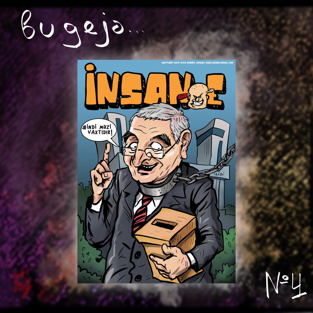 Ey! Ey! Ey! #İndiMəziVaxtıdır deyib “Election fashion” adlı moda nümayişini sizlərə təqdim edirik. Daha çoxu bu gün, bu gejəə yepyeni komikslərlə #sentyabr sayımızda!

👉Ötən saylarla tanış olmaq: t.ly/WUdbp

#insane #insanejurnal #seçki2024 #komiks #cartoon