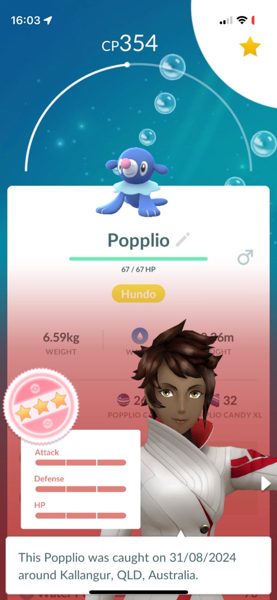 DaleGarratt's tweet photo. 100% Popplio from Community Day. #NianticLabs #NintendoAUNZ #Pokemon #PokemonGoApp https://t.co/EiFVYnGV34