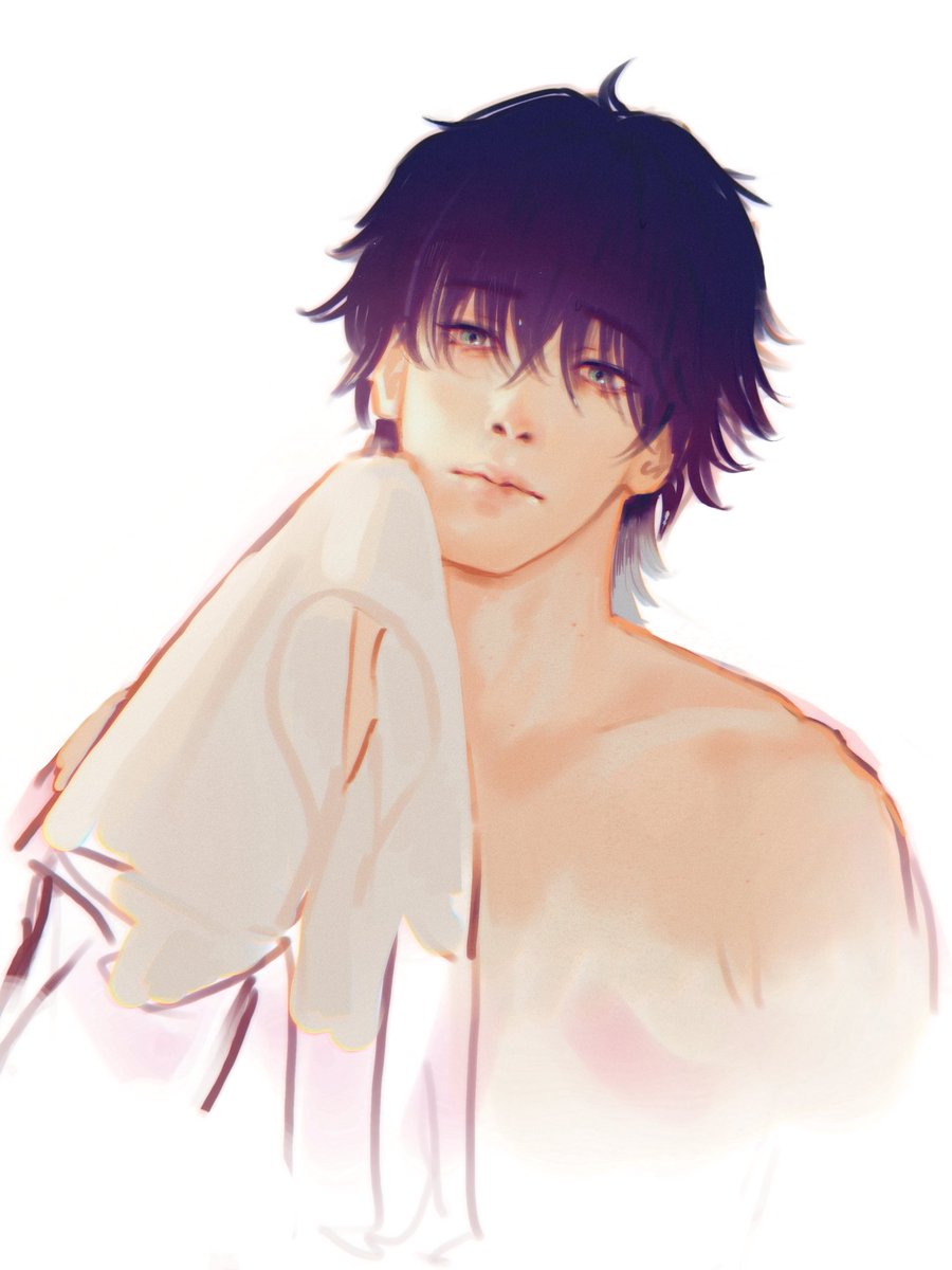 _sabiboo's tweet image. #sampo with his hair down #sketch #hsr