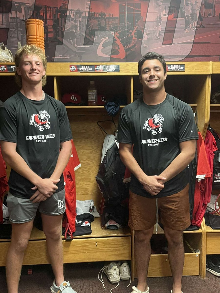 Good luck at Gardner Webb, Patrick and Dean‼️