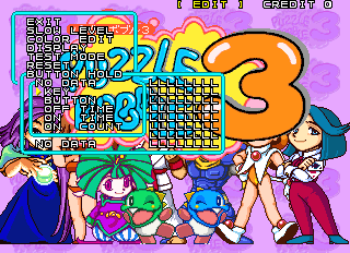 suddendesu's tweet photo. There we go! Got the Puzzle Bobble 3 debug menu re-enabled and working more or less flawlessly. I also think this presents a better method for restoring the same menu in Darius Gaiden. https://t.co/TjngPbx3uR