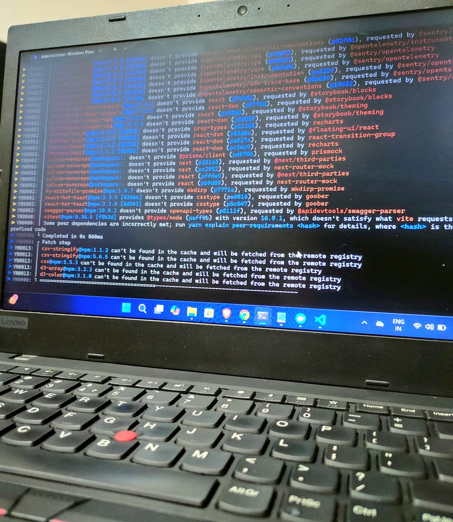 MrFictionCoder's tweet image. Finally upgraded my setup! Getting @calcom repo up and running again—excited to dive back into open-source contributions!

#LearnInPublic #opensource