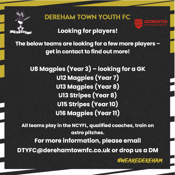 Dereham Town Youth tweet media