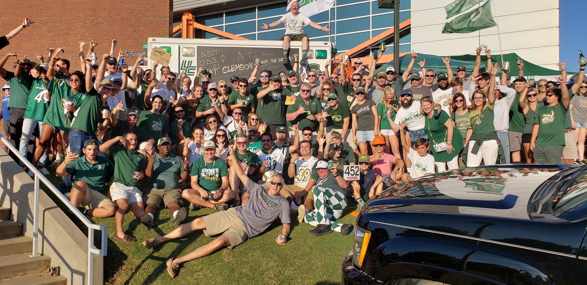 Mr704intheQC's tweet photo. For most college football fans they showed up on campus and a team was already there.  Traditions were already in place.  History had already been made.  

With @CharlotteFTBL WE made this team happen.  As we kickoff our 12th season we are still building those traditions.  We are still making that history.  Why be just another fan of a program when you can make history here?