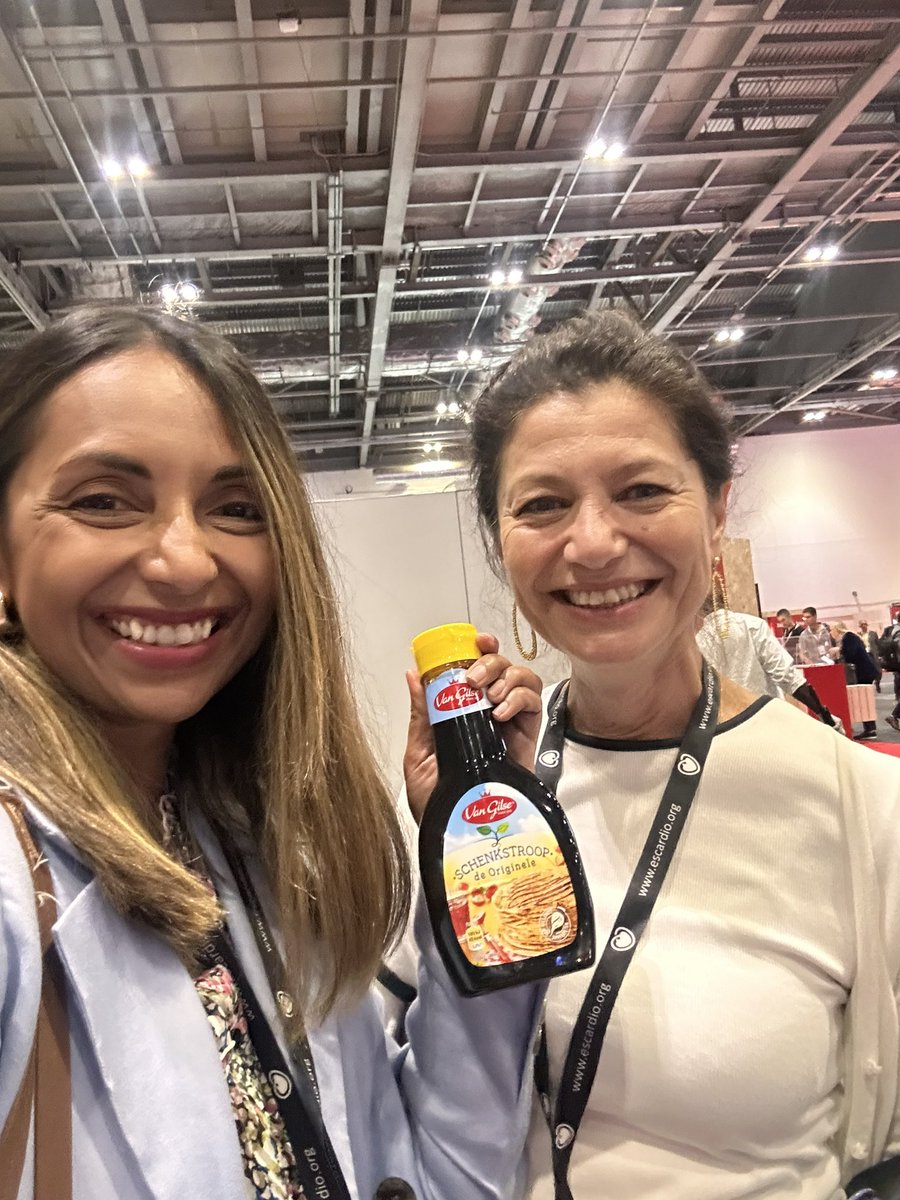 Paz Tayal (@doctor_paz) on Twitter photo #ESC2024 true, lots of good science. I’ll come to that. But also friendship. I am blown away by your thoughtfulness <a href="/cbezzina1/">Connie Bezzina</a>, a random comment on X in Feb, and now here I am with a bottle of this elixir, a magical Dutch pancake syrup 🥞 😋 #ESC2024 true, lots of good science. I’ll come to that. But also friendship. I am blown away by your thoughtfulness <a href="/cbezzina1/">Connie Bezzina</a>, a random comment on X in Feb, and now here I am with a bottle of this elixir, a magical Dutch pancake syrup 🥞 😋