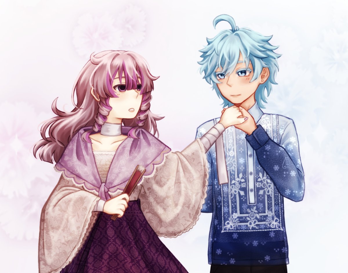 rairakkyue's tweet photo. [🌠☁️] Happy Buwan ng Wika! 🇵🇭
- thank you for 900 followers!! here's rirei in a traje de mestiza and chongyun in a barong as promised 😁

#genshin    #genshinoc #rirei #chongyun #ocxcanon #riyun https://t.co/yrJfVpj1Xe