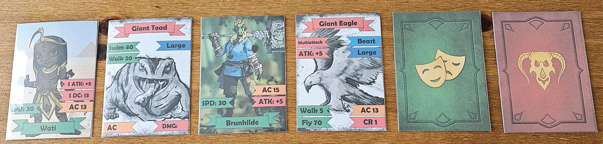 DanDMadeEasy (@dandmadeeasy) on Twitter photo I now have card backs and a sample pack for my TTRPG Cards Made Easy!
Check out the sample pack here: e.pc.cd/72xotalK
Make custom cards for TTRPG characters, critters & initiative; follow the project:
kickstarter.com/projects/dandm…
Card backs by <a href="/LostHavenArt/">Lost Haven Art - Comms Open!</a>
#ttrpg I now have card backs and a sample pack for my TTRPG Cards Made Easy!
Check out the sample pack here: e.pc.cd/72xotalK
Make custom cards for TTRPG characters, critters & initiative; follow the project:
kickstarter.com/projects/dandm…
Card backs by <a href="/LostHavenArt/">Lost Haven Art - Comms Open!</a>
#ttrpg