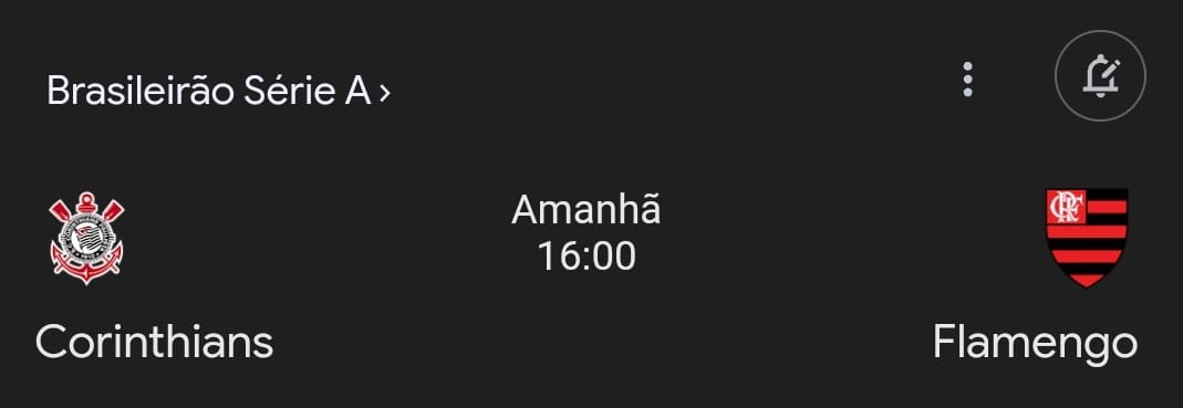 •   Vamos sair nesse domingo às 16:00 hrs??

•   Infelizmente não posso, tenho um compromisso sério!! 

•   O compromisso sério: