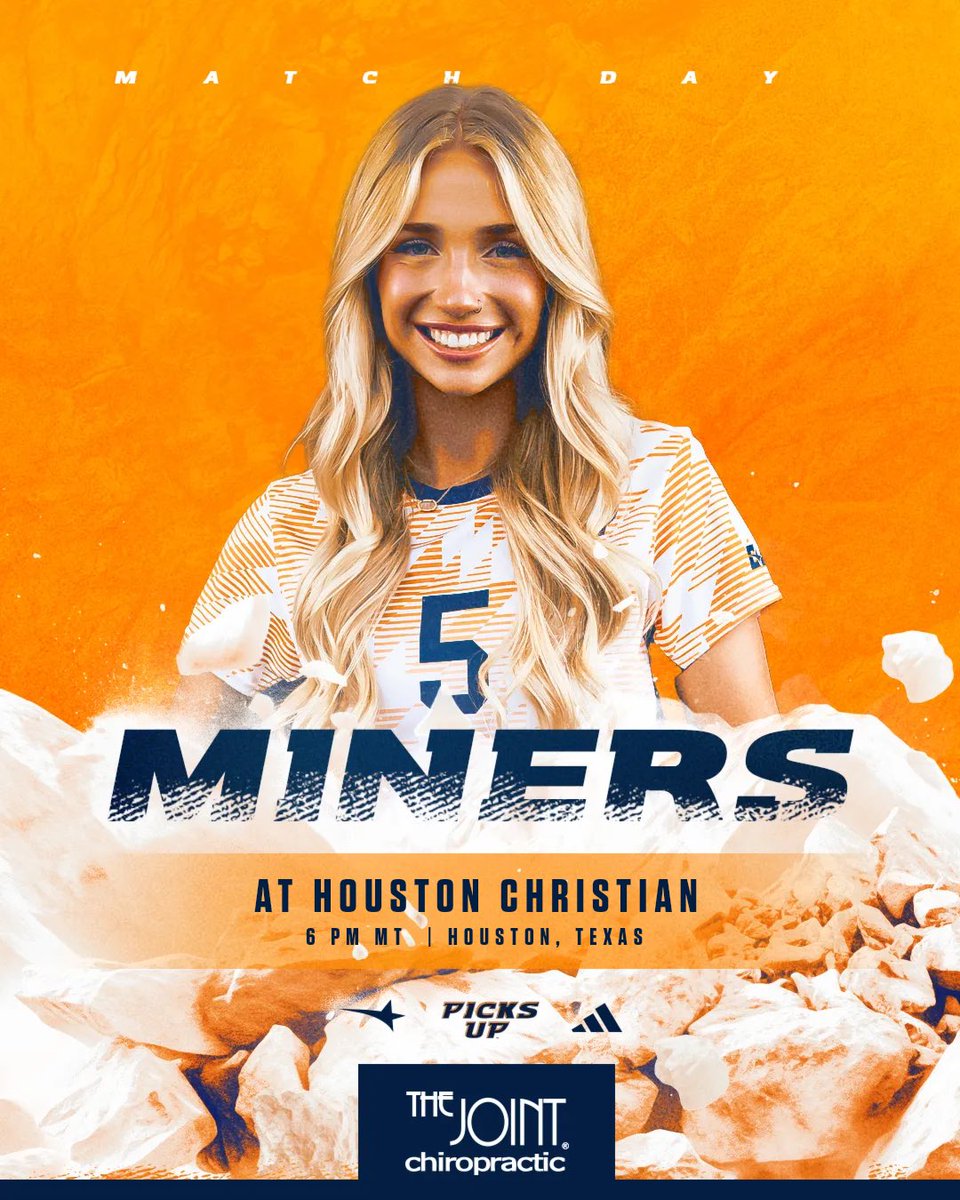 Houston, we DON’T have a problem! 🚀

 it’s #MinerMatchDay! 🤙

🆚 <a href="/HCUWSoccer/">HCU Women's Soccer</a> 
🕕 6 pm MT/ 7 pm CT
📍 Houston, Texas
📊 tinyurl.com/4cthnmxb
📺 tinyurl.com/yd25ct89

#PicksUp | #ncaasoccer