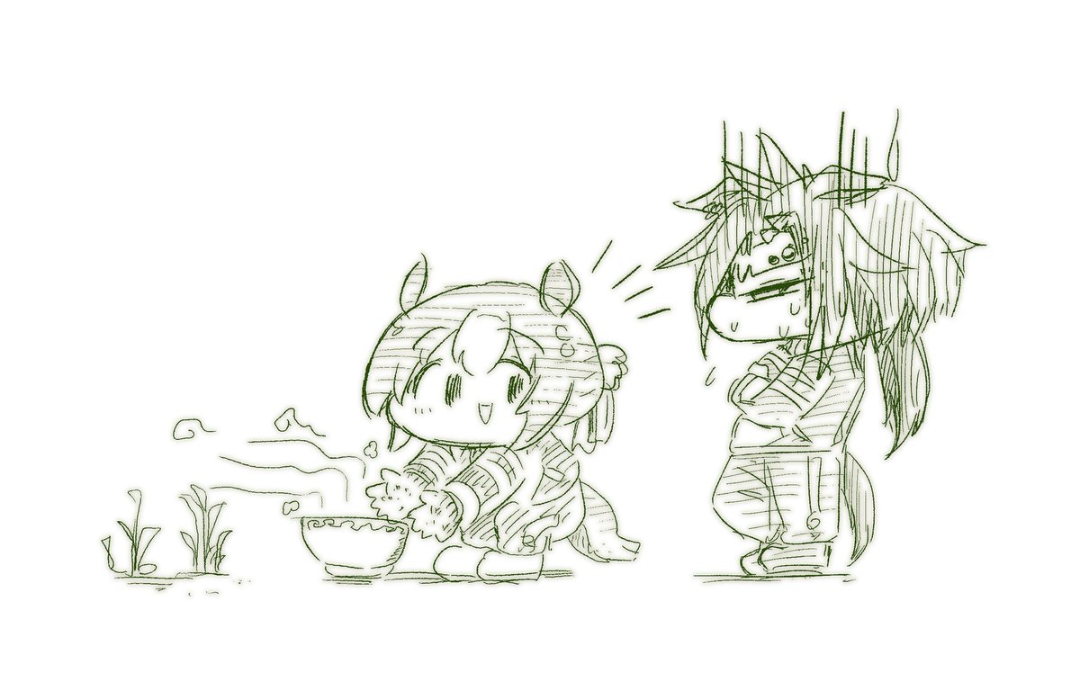 #今月描いた絵を晒そう 