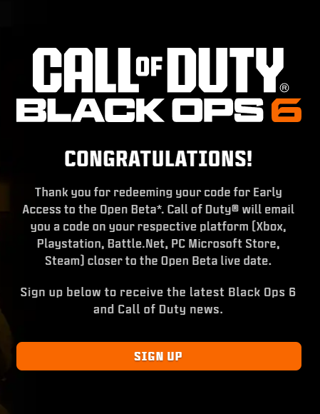 Thecrypte's tweet image. it&apos;s real it works, a big thank you friend, I&apos;ll finally be able to test the beta😃 @CrYpTiiCVisuals  #blackops6betacode #BETACODES #BO6BetaCodes #FREEBETACODE #BO6BETA