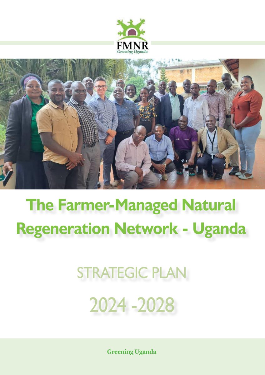 It's done!!! We now have a new Strategic Plan for FMNR Uganda running through 2024 - 2028. Congratulation all members of the FMNR Network in Uganda. <a href="/fmnrnetwork/">FMNR Network in Uganda</a> <a href="/FMNRHub/">FMNR Hub</a> <a href="/WorldVisionAus/">World Vision AUS</a> <a href="/WorldVisionUg/">World Vision Uganda</a> <a href="/GeraldKato8/">Gerald Kato</a> <a href="/min_waterUg/">MINISTRY OF WATER AND ENVIRONMENT 🇺🇬</a> <a href="/CaritasUganda/">Caritas Uganda</a> <a href="/CRSUganda/">CRSUganda</a>