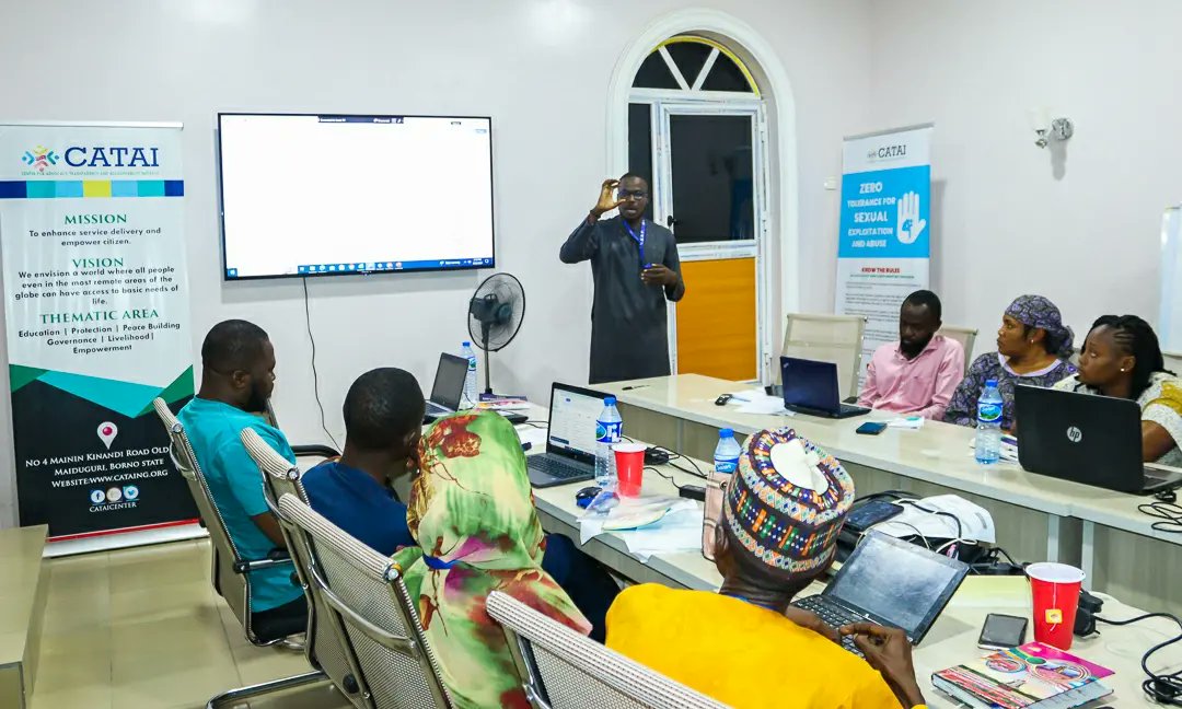 haaf_2019's tweet photo. Yesterday, the @haaf_2019, one of the 10 selected CSOs, had the privilege of participating in a one-day training workshop organized by @CataiCenter as part of their critical project to Ensuring a multi-sectoral approach for the protection of women and girls from  violence (GBV) https://t.co/pvcm3NmbXv