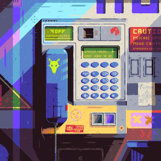 My commissions are open, I draw backgrounds and characters, also can draw phone apparate for you and ATM.Wide specter, I would say 