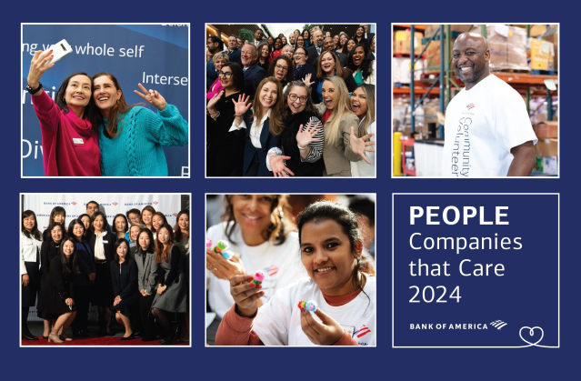 As one of @PEOPLE’s Companies that Care by <a href="/GPTW_US/">Great Place To Work Official</a> for six years in a row, <a href="/BankofAmerica/">Bank of America</a> is a leader in supporting teammates and communities. I love being part of a company that is focused on making the world a better place and empowering colleagues. bit.ly/4cKTPbr