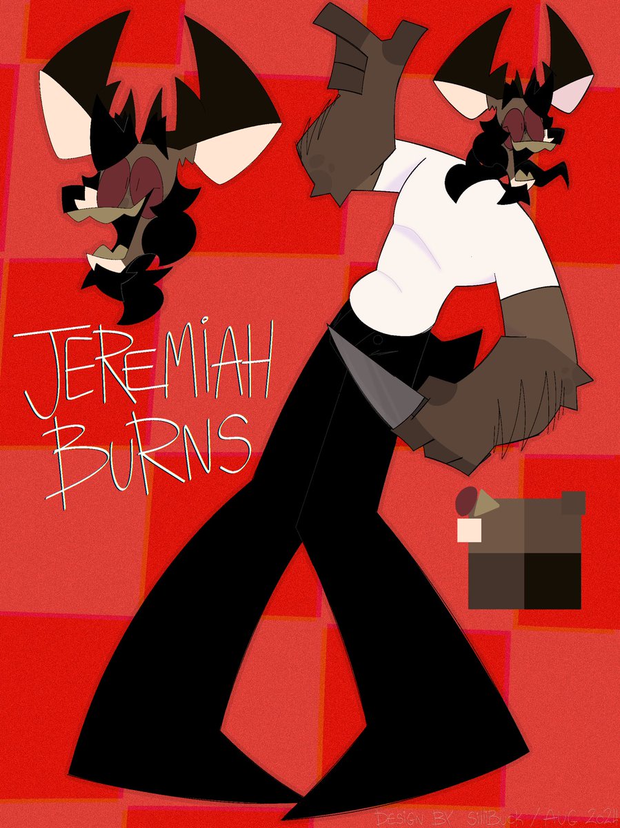 JER REF 🍺 🔪 🦌 💊 
#characterref #characterart #artwork #art