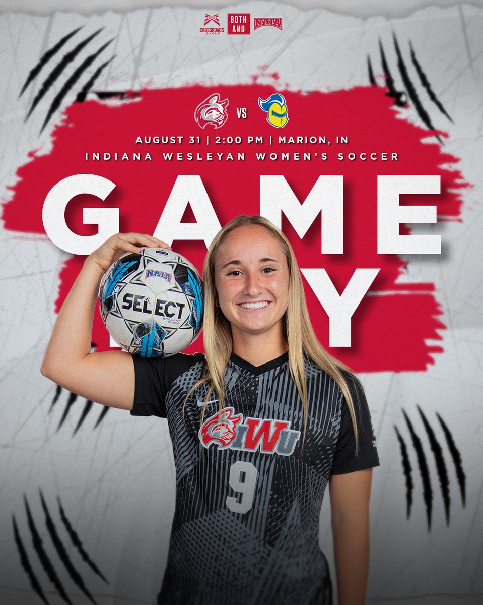Indiana Wesleyan University Wildcats (@iwuwildcats) on Twitter photo ⚽ GAMEDAY ⚽
<a href="/IWUWSoccer/">IWU Women’s Soccer</a> matches up against Madonna University today at 2:00 PM! Come out and support your Wildcats! 😼
🆚 Madonna University
⏰ 2:00 PM
📍 Marion, Ind.
🔗 Live stats and video are available at IWUWildcats.com
#BothAnd ⚽ GAMEDAY ⚽
<a href="/IWUWSoccer/">IWU Women’s Soccer</a> matches up against Madonna University today at 2:00 PM! Come out and support your Wildcats! 😼
🆚 Madonna University
⏰ 2:00 PM
📍 Marion, Ind.
🔗 Live stats and video are available at IWUWildcats.com
#BothAnd