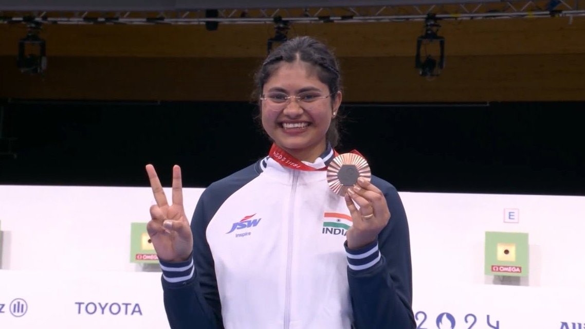 🥇Avani Lekhara
🥉Mona Agarwal
🥉Rubina Francis

3⃣ women in the para shooting contingent, 3⃣ medals!
Hats off to these superstars! 👏🇮🇳🙌

#Paralympics2024 #Paralympics