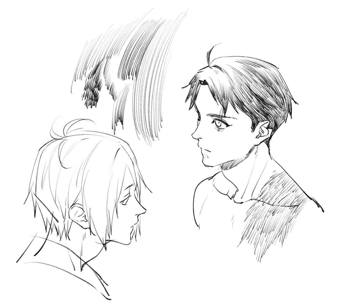 #今月描いた絵を晒そう 
こまごまとしたやつも貧乏性なので見てみてする 