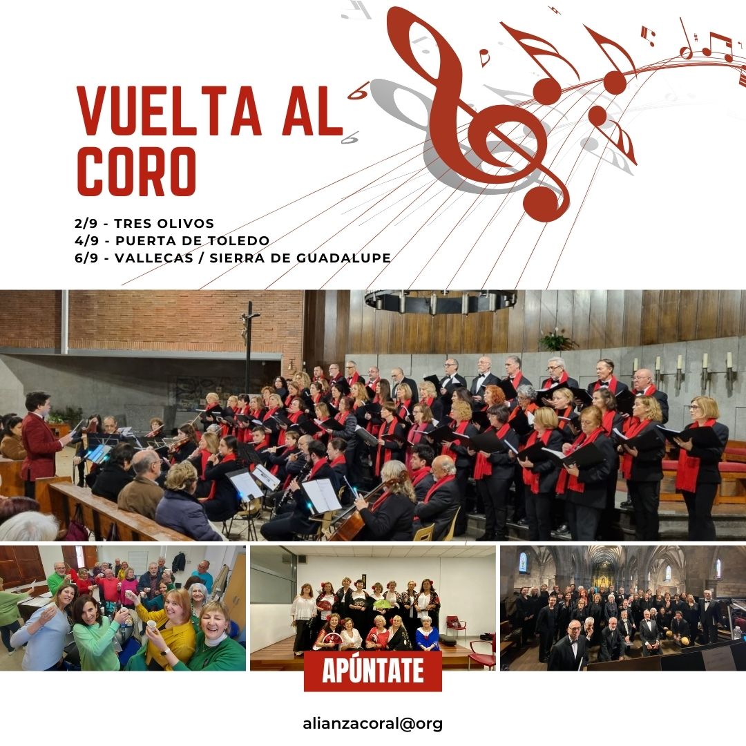 ¿Te gusta la música y siempre has querido cantar en un coro o tocar en una orquesta? ¡Únete a nosotros! Infórmate en alianzacoral.org
